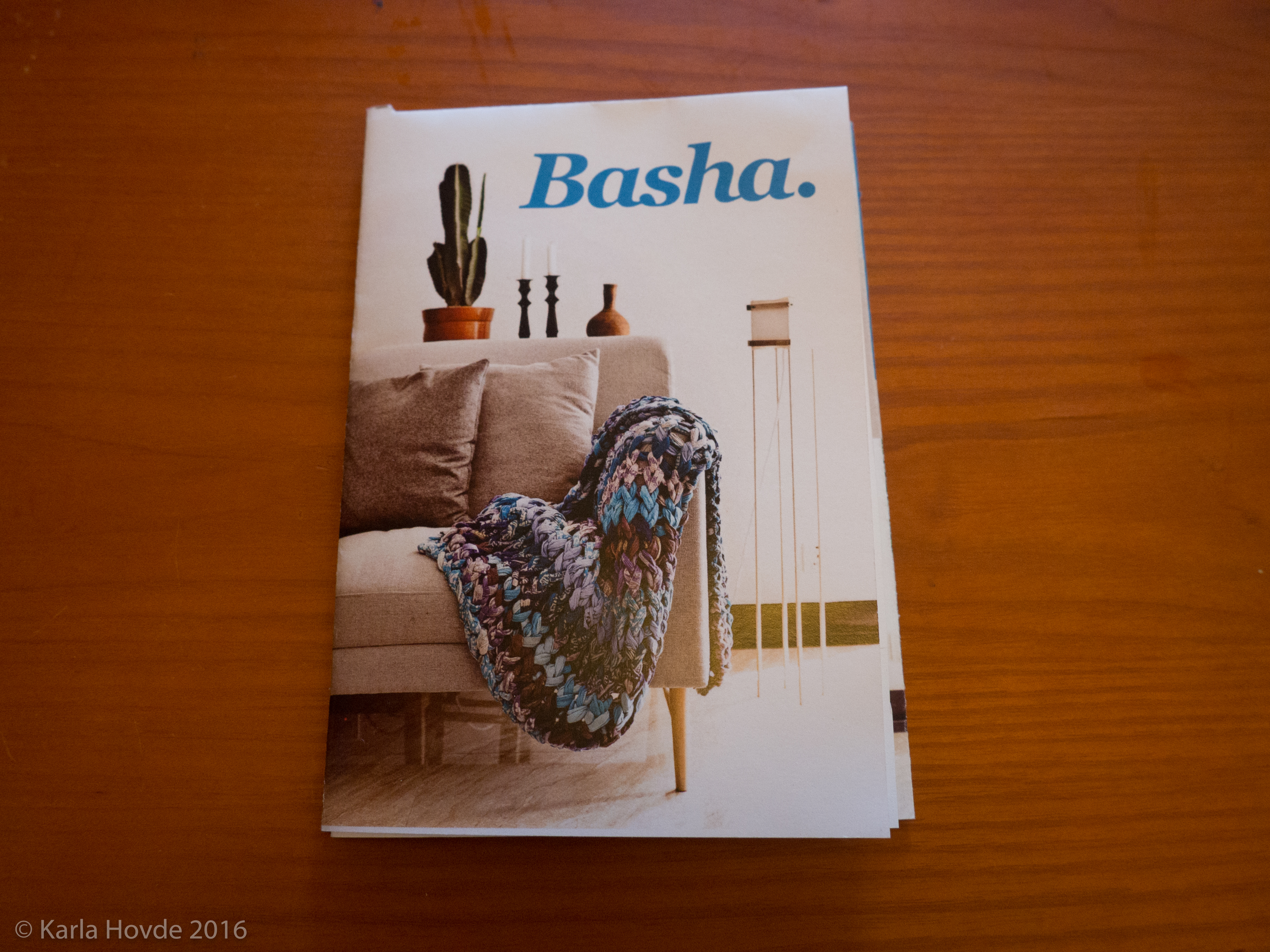 Front cover of Basha Mini Catalogue